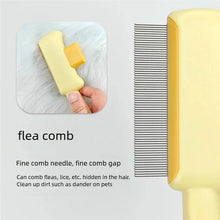 Self-Cleaning One-Button Dog Comb Pet Hair Remover Cat Brush Massage Grooming Combs for Dogs And Pets