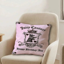 J-Juicy Cool C-Couture Personalized Pillow Dust Cover Bedroom Kids Party Decoration Pillowcase Birthday Children Gift