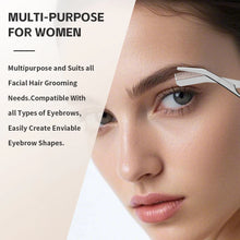 Eyebrow Trimmer Stainless Steel Makeup Tools Eyebrow Remover Machine Shaper Professional Eyebrow Trimmer Scissors with Combs