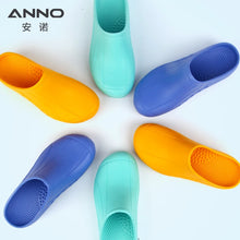 ANNO Soft Doctors Nurses Shoes Anti-slip Protective Clogs Operating Room Lab Slippers Chef Work Flat Clog Hospital Foot Wear