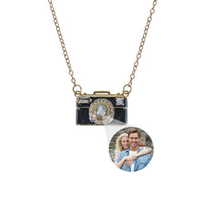 Custom Photo Camera Necklace Personalized Picture Projection Necklace Customized Photo Necklaces Jewelry Gifts for Women Lover