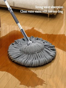 Innovative Multi  Functional Mop  Microfiber  Automatic Rotating Vacuum  Hand  Wash Free  Self  Twisting for Households