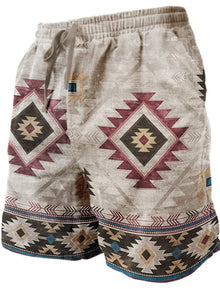 Men's Beach Pants Compass 3D Printed Shorts Men's Summer Breathable Shorts Fitness Street Shorts Men's Ropa Hombre