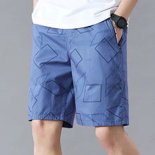 Big Men's Summer Shorts Cotton Knee Pants Golf Plaid Fashion Zipper Pocket Y2K Swim Beach Relaxed Fit Jogger Shorts