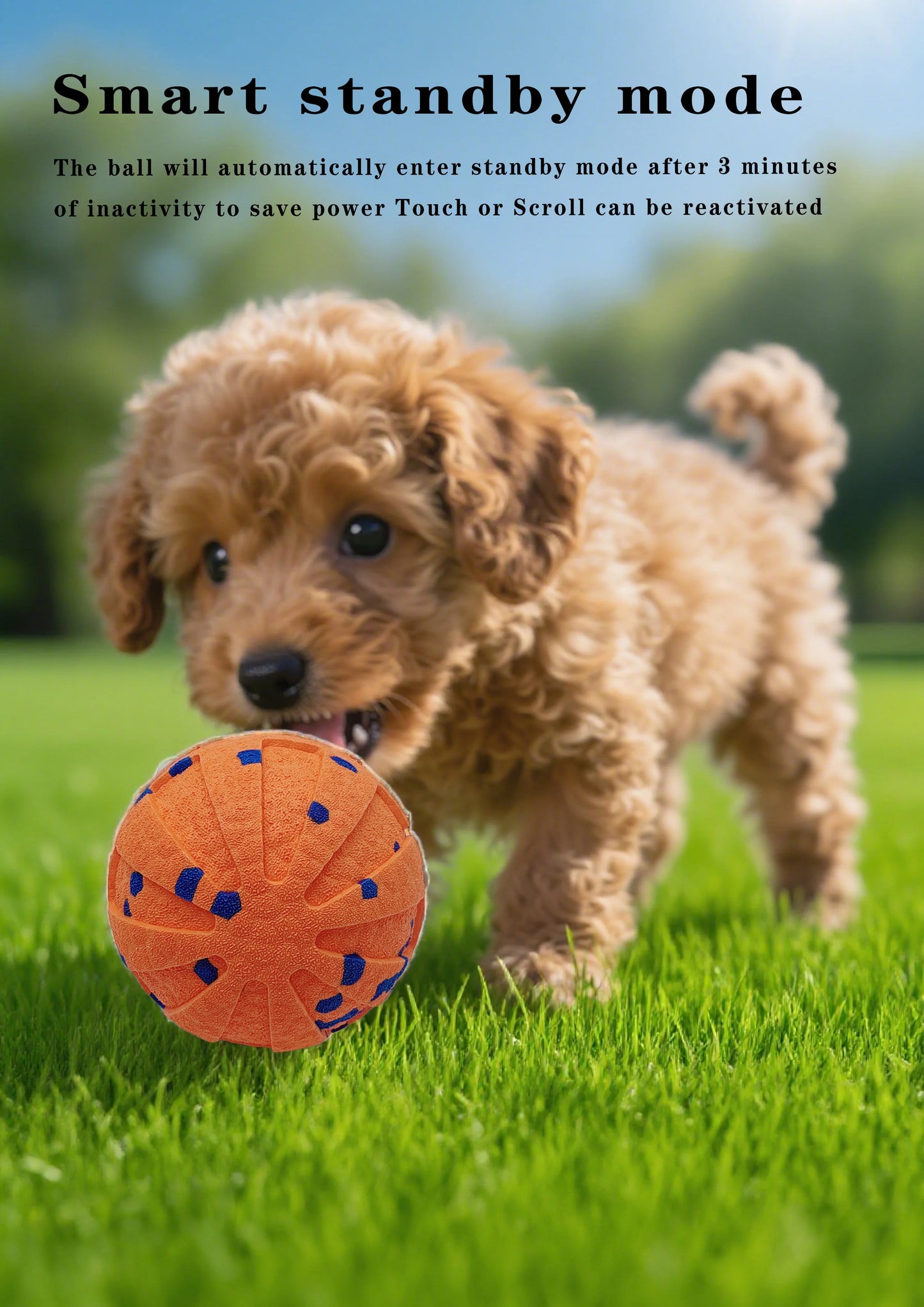 Pet Smart Dog Toy Ball ETPU Popcorn Jumping Dog Toy Ball Has Multiple Functions Such As Bouncing And Spinning