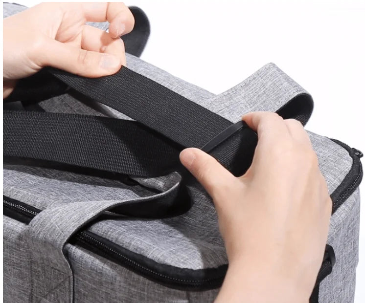Large 6 PCS Airline Approved Dog Travel Bag Set Weekend Pet Travel Organizer with Multi-Function Pockets for Supplies