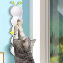 Smart Caterpillar Cat Toy Whack A Mole Cat Toy Interactive Cat Feather Toy Motion Sensor Teasing Cat Toy for Indoor Cats