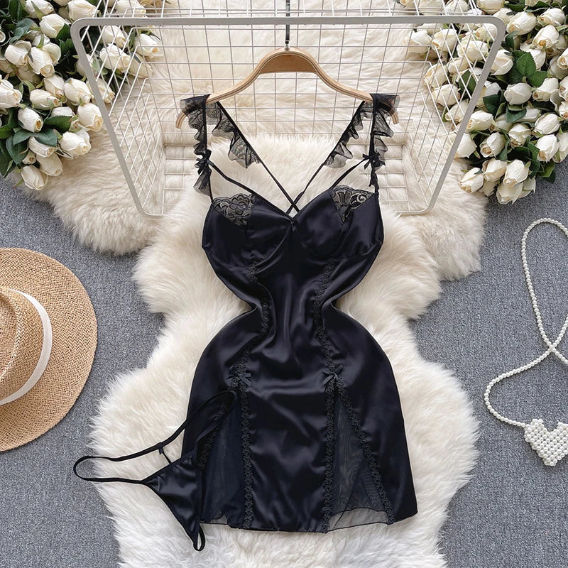 PU Leather Women Bodysuit Zipper Slim Romper Streetwear