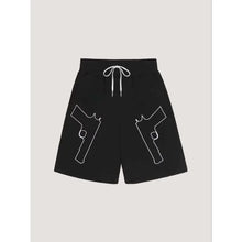 2026 New Men's and Women's Fashionable Personalized Printed Oversized Loose Summer Street Fashionable Casual Quick Drying Shorts