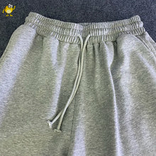 Washed Do Old Black Saint Shorts Men Woman Good Quality Vintage Loose Casual Drawstring Stretch Joggers Streetwear