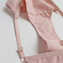 5Pcs/set Cotton Panties Women Low Waist Adjustable Metal Slider Straps Bikini Briefs Breathable No Show Ladies Daily Underwear