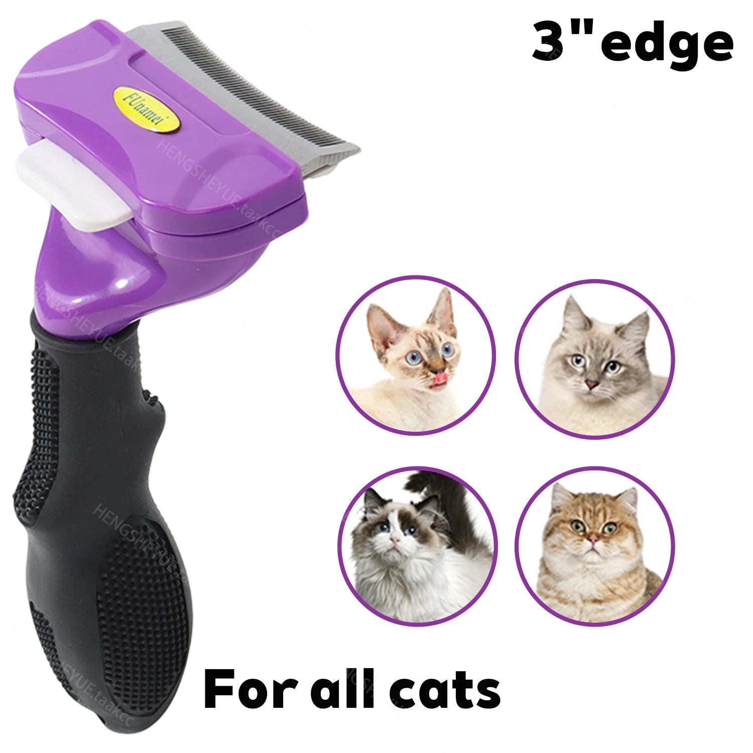 Cat Hair Removal Comb Cat Brush Pet Grooming Brush Dog Comb Cat Hair Massage Comb Cat Hair Remover Cleaning Grooming Cat Combs