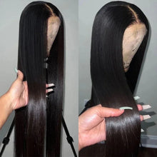 Straight 13X4 HD Lace Frontal Wig Glueless For Black Women