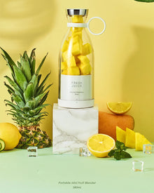 HOMEFISH Electric Juicer Blender Usb Mini Fruit Mixers Fruit Extractors Food Milkshake Multifunction Juice Maker Machine