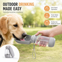 Portable Pet Dog Water Bottle for Small Large Dogs Outdoor Travel Hiking Leakproof Puppy Drinking Large Container Bowls Supplies