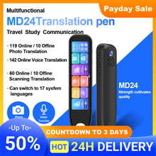 Scan Translator Pen 17 System Languages 3.48 Inch Scanner Reader Pen Portable OCR Digital Pen Scanners for Language Learners