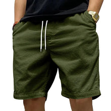 Men's Heavy Corduroy Cargo Shorts, Retro Trendy Design, Casual Street Style, Summer Wholesale