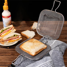 Stainless Steel Sandwich Toaster Grill Pan Sandwich Clip Bread Heating Oven Accessories Baking Tool Non Stick Cooking Grid