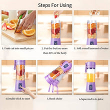 Wireless Juicer household fruit cup mini portable blender cup USB charging small Juicer
