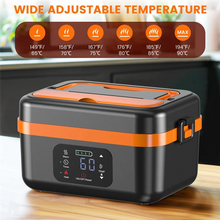 Quick Heating Cordless Electric Lunch Box,Rechargeable Self-Heating Food Warmer With 16000Mah Battery,For Work/Travel/Car/Office