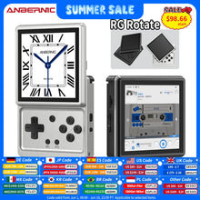 Anbernic RG Rotate Handheld Game Console 3.5" IPS Rotating Screen Android Aluminum Alloy 2000 mAh Retro Portable Games Player AI