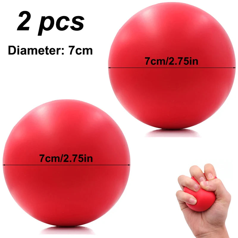 Hand Grip Strength Trainer Ball, Finger Exerciser for Forearm Workout, Fitness Gripper for Men Women Athletes