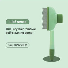 Self Cleaning Pet Grooming Brush Slicker Comb for Cats Dogs Deshedding Dematting Tool for Long Short Fur Loose Hair Remover