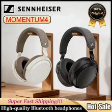 Sennheiser Momentum 4 Wireless Bluetooth Headphones Over Ear Noise Cancelling HiFi Stereo Sound Headset with Microphone
