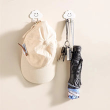 Feuilles mignonnes, crochets en forme d'arc-en-ciel, adhésif puissant, capacité de charge élevée, sans perçage, porte de cuisine, chapeau, salle de bain, accroche-serviette, mur