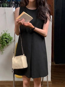 ZANZEA Tank Dresses Oversized Sleeveless KneeLength Sundress
