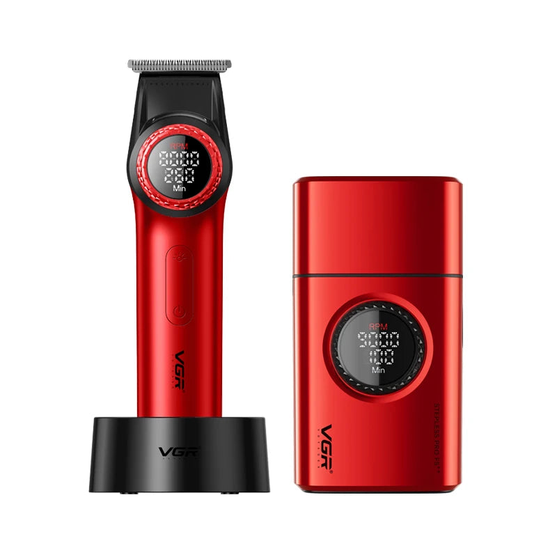 VGR 977 377 Hair Trimming Set Mens Clipper Electric Shaver