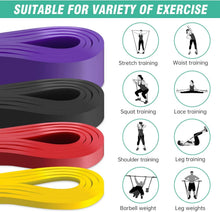 7 Levels Heavy-Duty Resistance Band Agility Training Workout Gym Equipment Yoga Pilates Accessories Rubber Band Home Gym