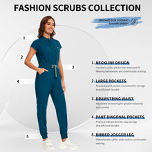 Medical Jumpsuits Scrubs Nurse Uniforms Women Men Nursing Workwear Beauty Salon Work Clothes Pet Clinic Surgical Scrubs Uniforms