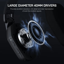 EKSA 2.4GHz Wireless Gaming Headphones With Mic USB/Type C Ultralight Foldable Over-Ear Bluetooth Headset Gamer For PC/PS5/Xbox