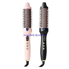 K1AD Multi Function Hair Brush For Straightening And Curling Volumizing Dry Or Wet Hair ABS Material Lightweight Design