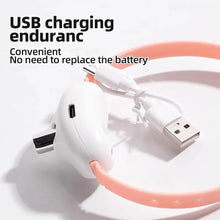 Smart Laser Cat-teasing Collar Laser Rechargeable Auto Infrared Interactive Pet Kitten Toys for Relieve Anxiety Pet Supplies