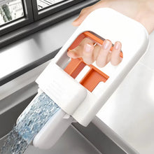 2/8pcs Self-Squeezing Desktop Mops Handheld Sponge Mop for Home Bathroom Kitchen Foldable Tabletop Scrubber Mini Cleaning Tools