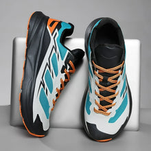 Men's Sneakers Wide Toe Running Shoes Outdoor Breathable Walking Shoes Platform Hiking Men Shoes Lace-up Non-slip Casual Shoe