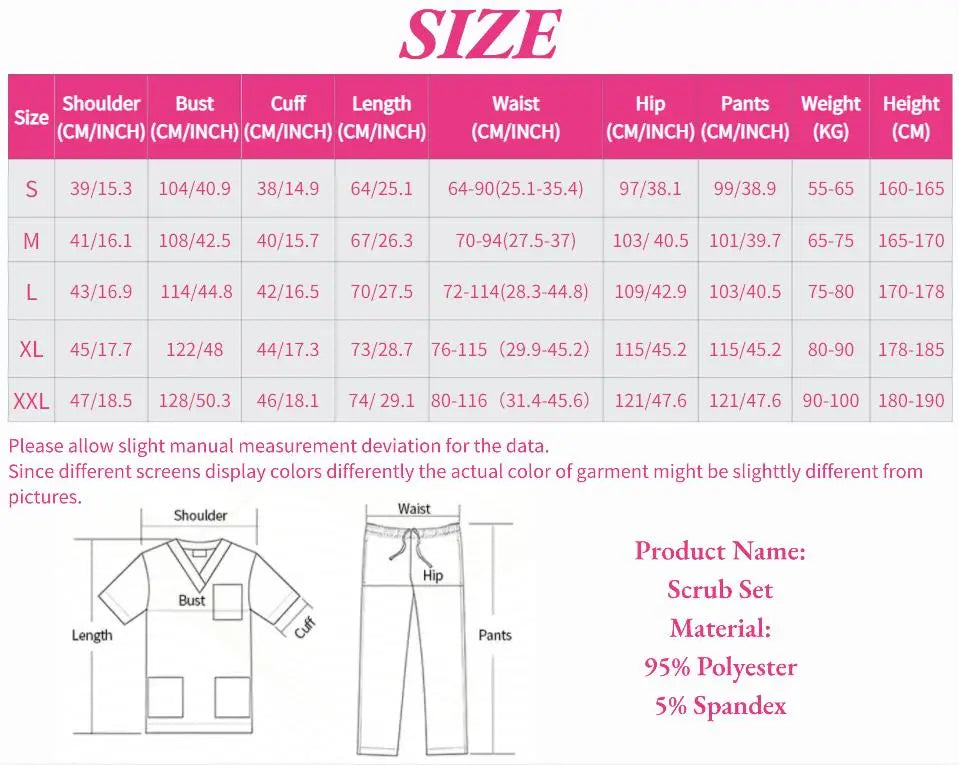 New Medical Lab Coat Surgical Uniform Hospital Dentist Clinic Salon Pharmacy Pet Suit Scrubs Lab Coat Nurse Uniform Spa Uniform