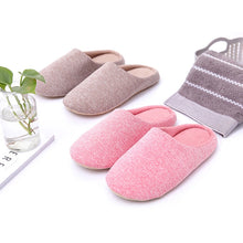 House Plush Soft Cotton Slippers Winter Indoor Women Slippers Non-slip Floor Shoes Home Slippers Women Slides for Bedroom