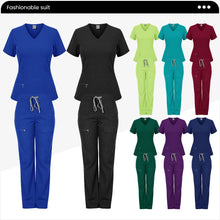 High Quality Beautician Work Suits Health Check Nursing Clothes Hospital Scrubs Women Uniform Set Spa Uniforms Nurse Accessories