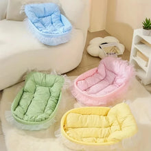 1pc Cute Princess Cat Litter All Seasons Universal Non Sticky Mat Pet Sofa Dog Bed Small And Medium Cats And Dogs Pet Supplies