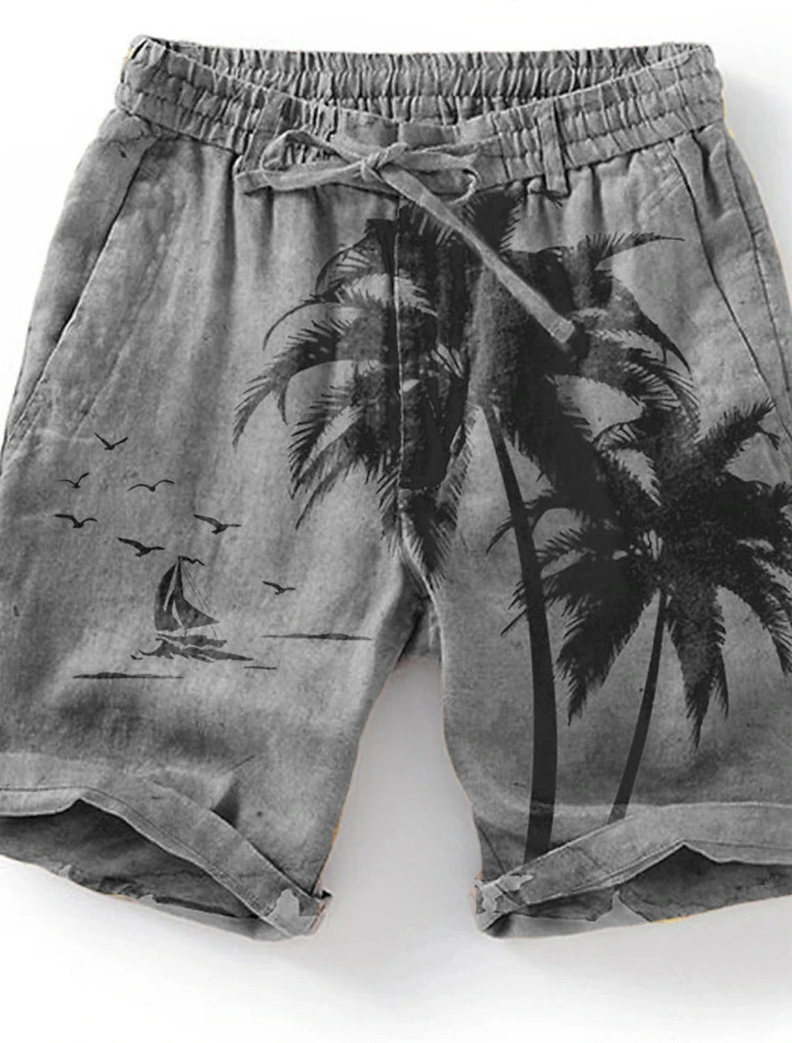 Men's Beach Pants Compass 3D Printed Shorts Men's Summer Breathable Shorts Fitness Street Shorts Men's Ropa Hombre