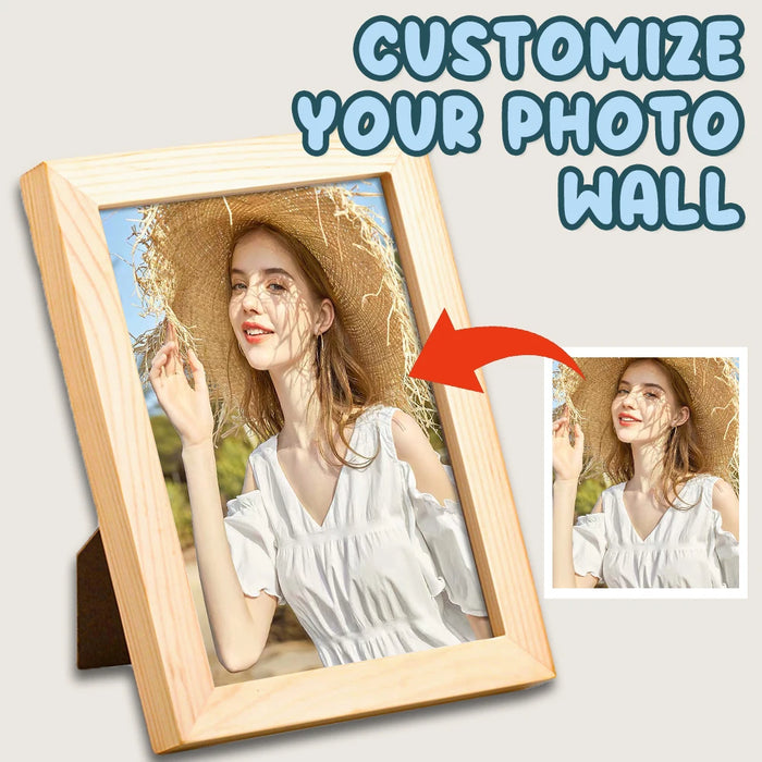 1 cadre photo personnalisé, plusieurs options de taille, cadre photo mural, cadeau commémoratif personnalisé, décoration intérieure