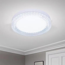 Modern Ultra Thin Crystal Ceiling light Round Ceiling Home Lamp Cool White Suitable for Balcony Kitchen Bedroom Light AC85-260V