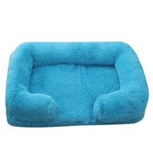 Dog Bed Dog Plush Pet Bed Winter Thickened Pad Dog Sleeping Bed Sofa Removable Pad Dog Small Large Dog square kennel