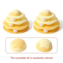 3-Layer Cat Turntable Toy Interactive Pet Cat Toy Tower Tracks Cat Toy Educational Play Indoor Cat Teaser Durable Polypropylene
