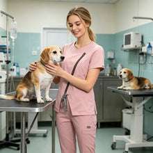 Solid color medical uniforms, beauty salons, SPA clubs, specialized workwear, postpartum care center nursing staff uniforms