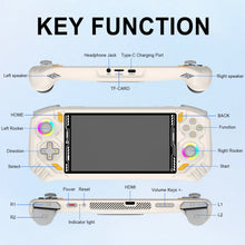 RG52 MINI Handheld Game Console Support Bluetooth WIFI RK3562 Chip 64/128G EmuELEC System 5.5'' IPS Screen Video Game Console