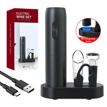 Ouvre-vin électrique rechargeable par USB, automatique, grande autonomie, ouverture sans effort, outil pour cuisine, bar et cadeau de fête